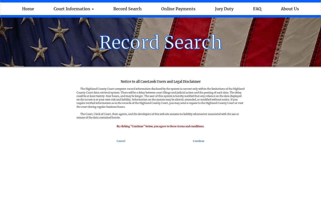 Greenfield court docket County Court CaseLook search form