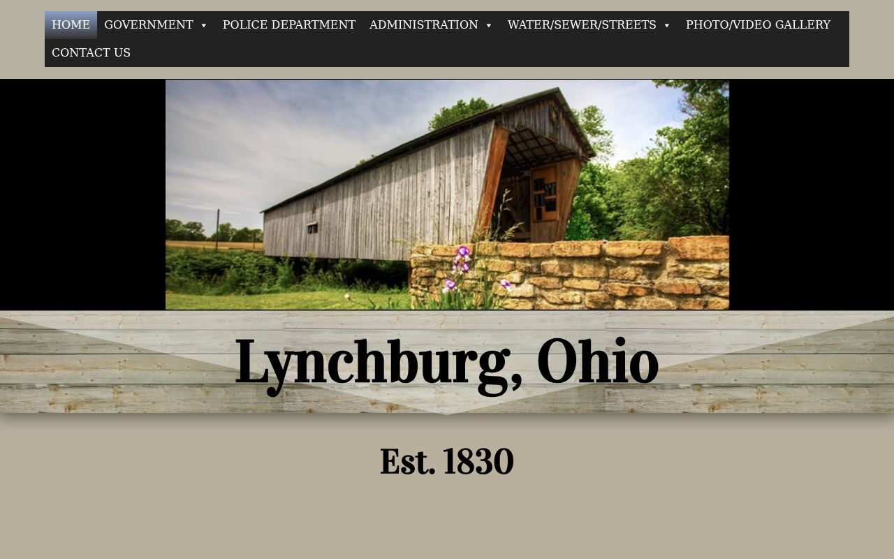 Lynchburg court docket Village of Lynchburg official site